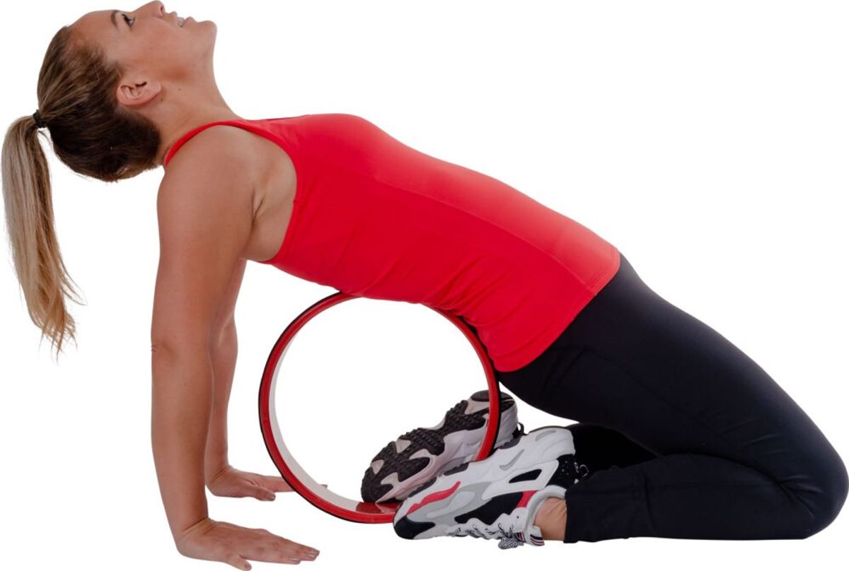 Yoga Wheel Black-Red