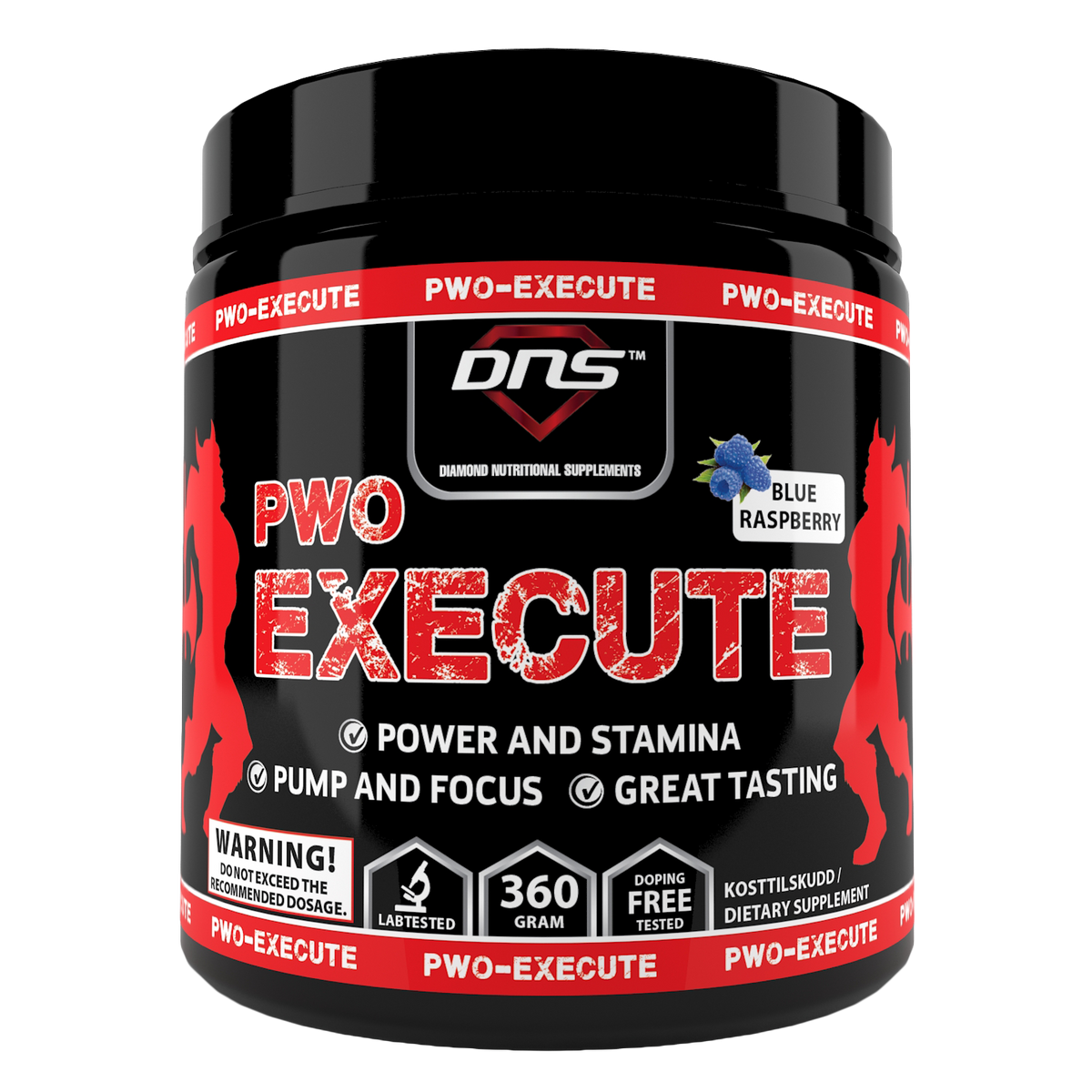 EXECUTE PWO - 360 g - 3 smaker