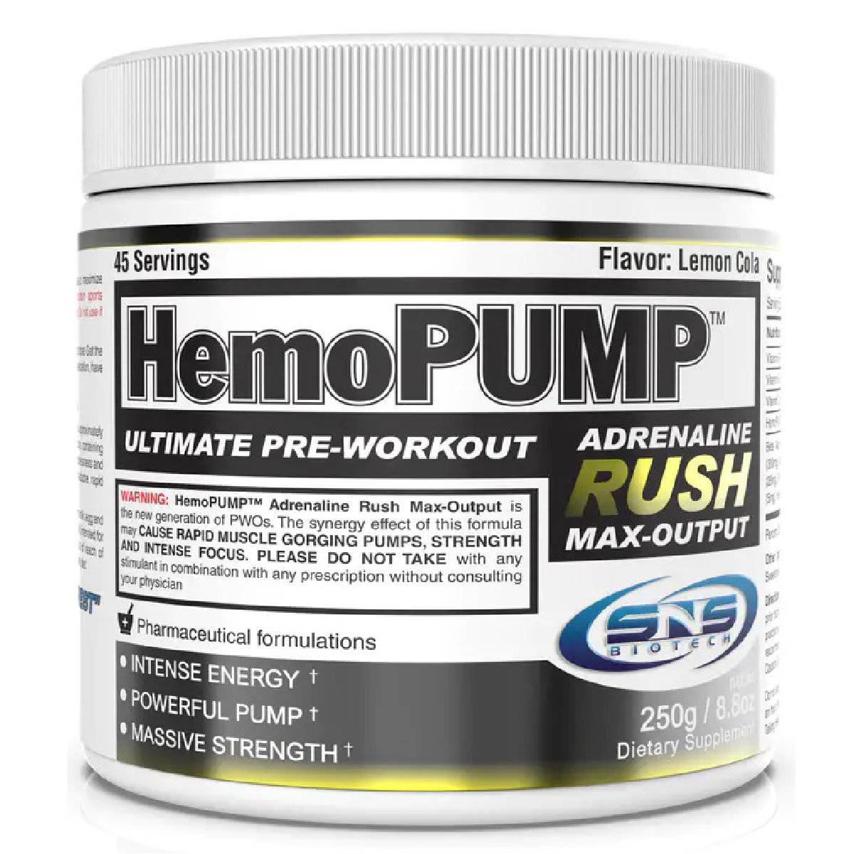 HemoPump Adrenaline Rush PWO  - 250g